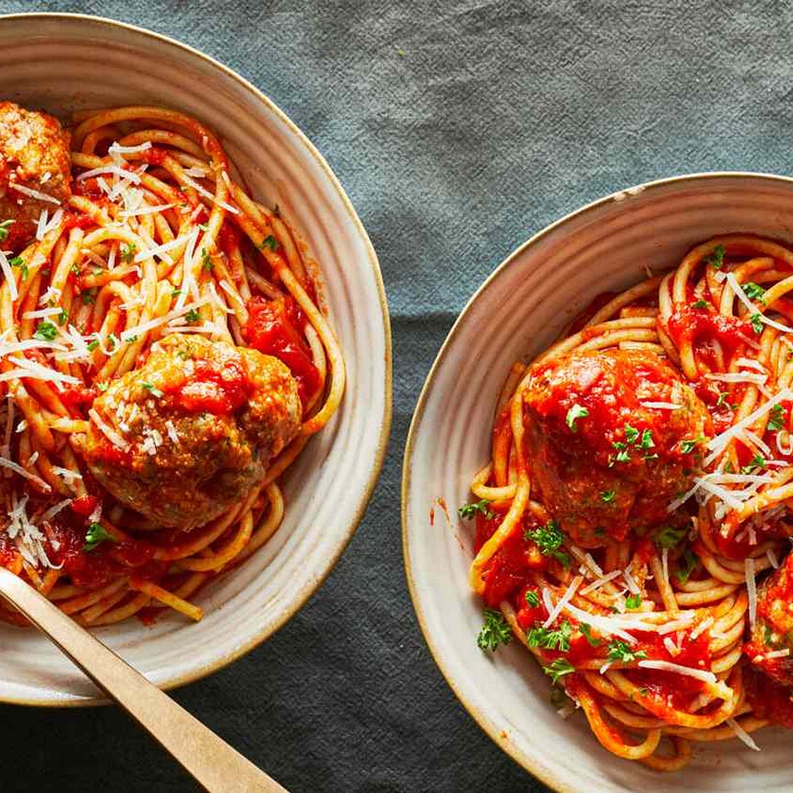 Instant Pot Spaghetti and Meatballs