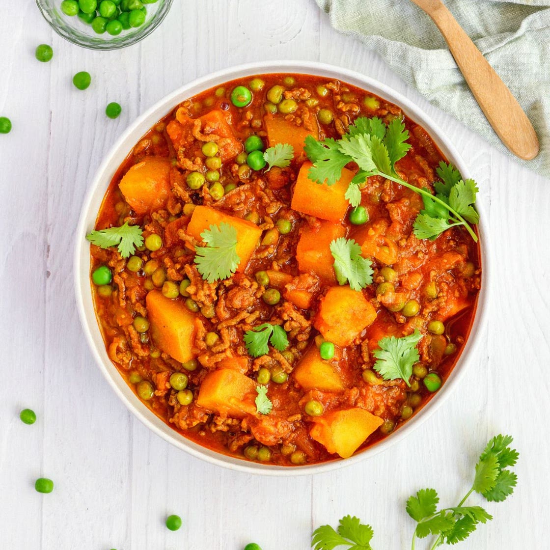Ground Beef and Potato Curry