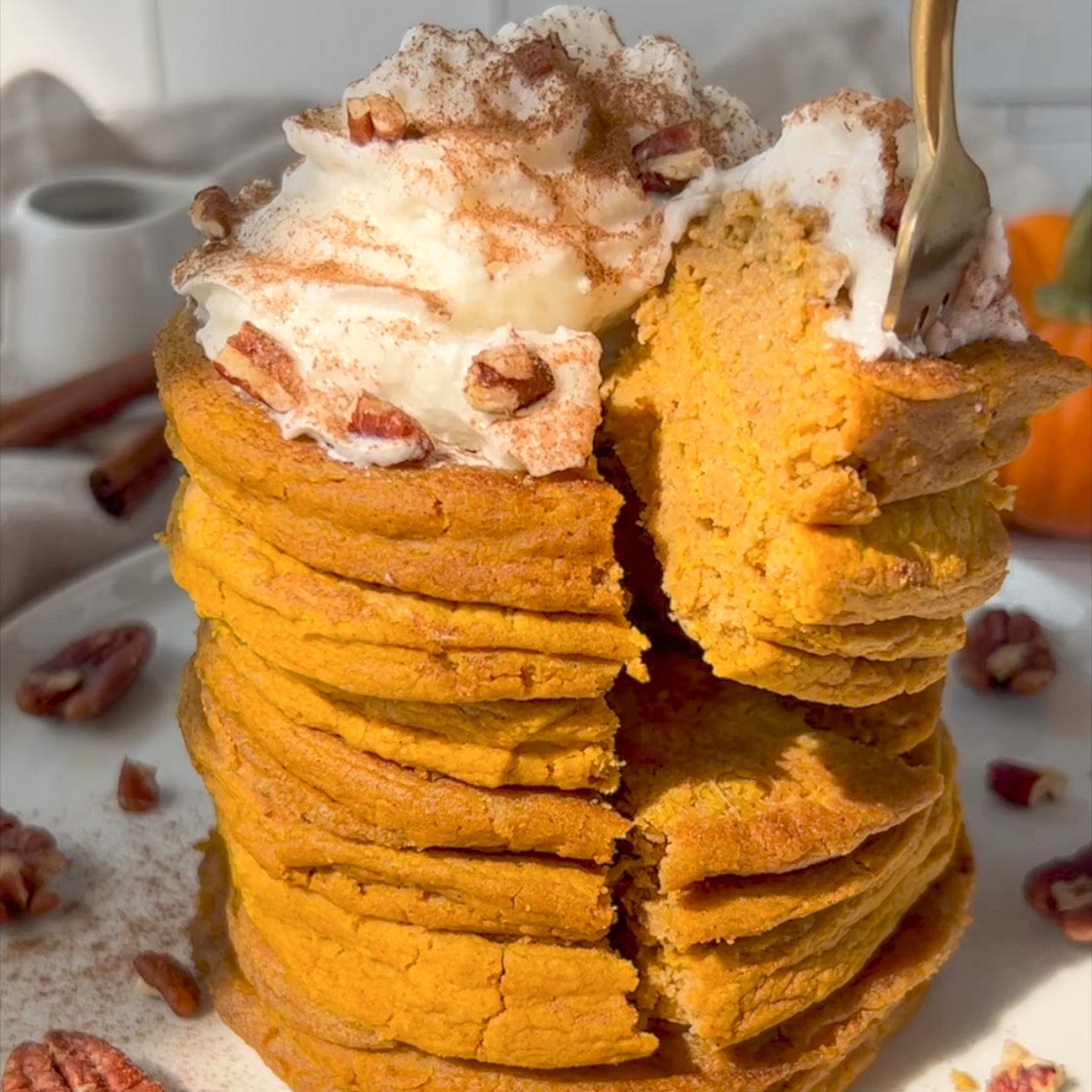 Vegan Gluten Free Pumpkin Pancakes