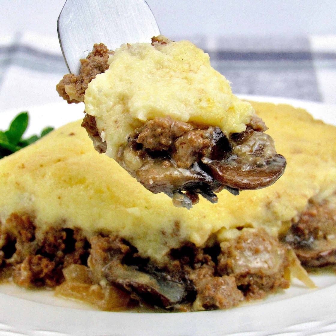 Keto Beef Stroganoff Casserole