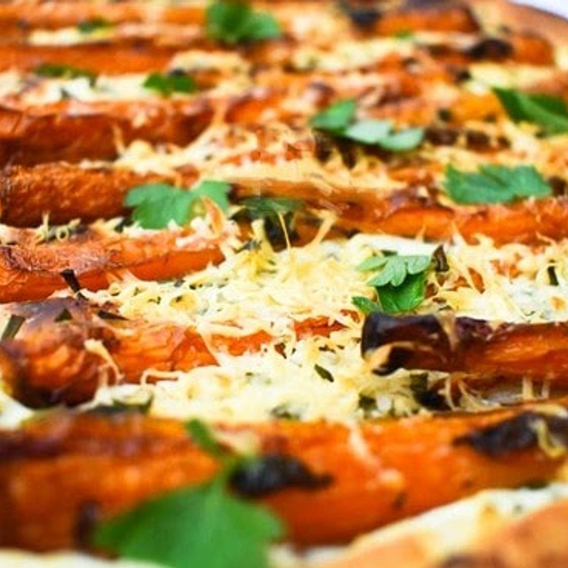 Scottish Baby Carrot & Chive Tart