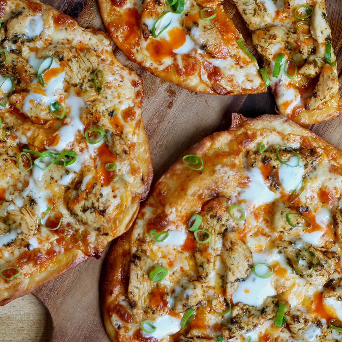 Buffalo Chicken Flatbread