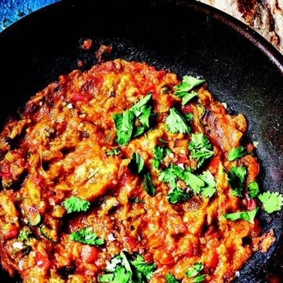 Easy Aubergine Balti