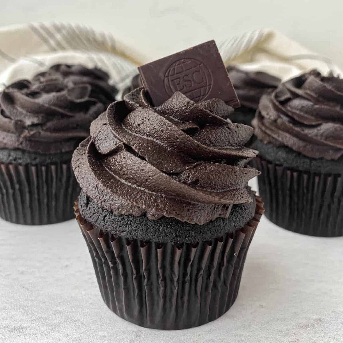 Black Velvet Cupcakes