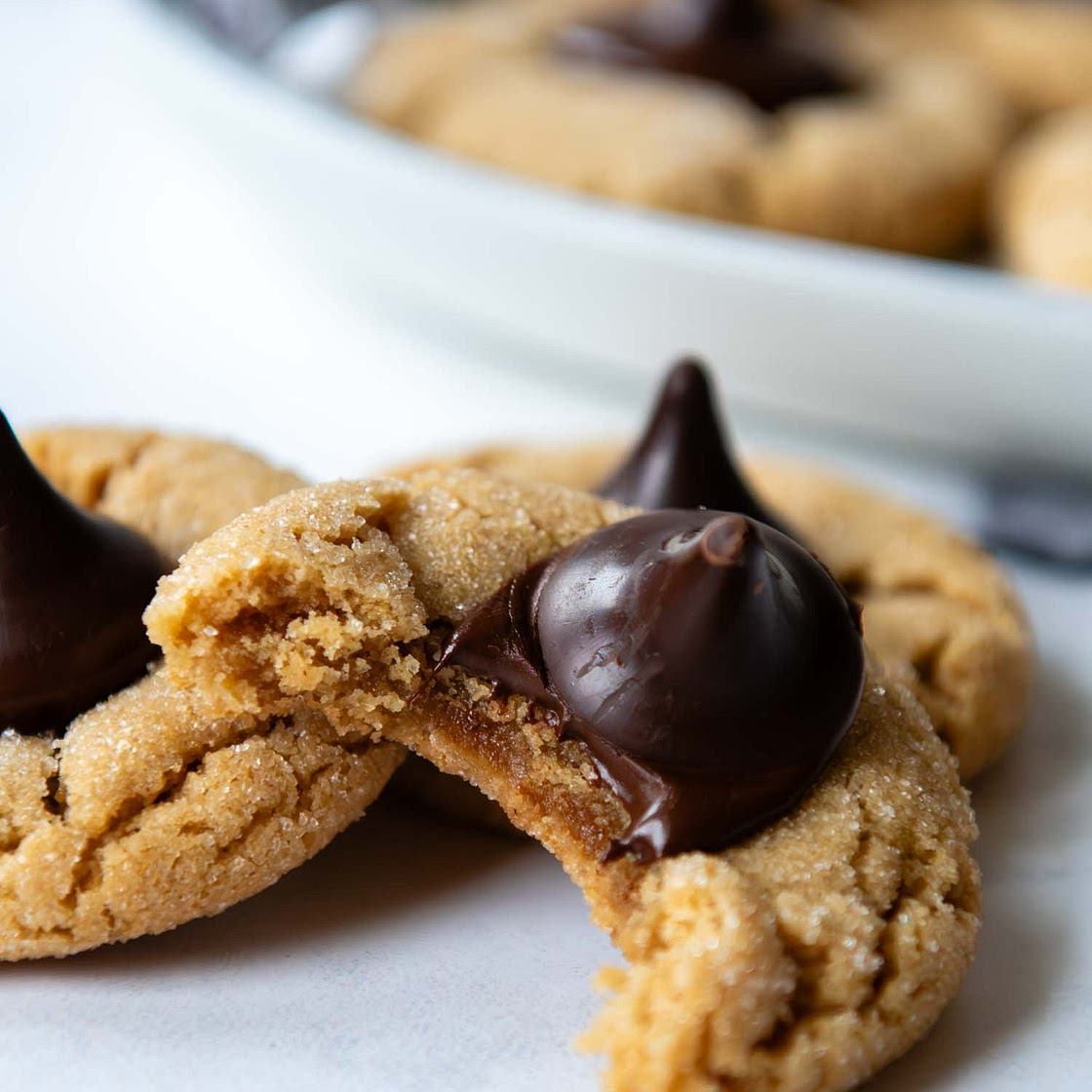 Old School Gluten-Free Peanut Butter Blossoms