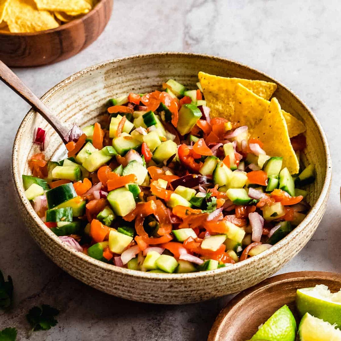 Cucumber Pico de Gallo