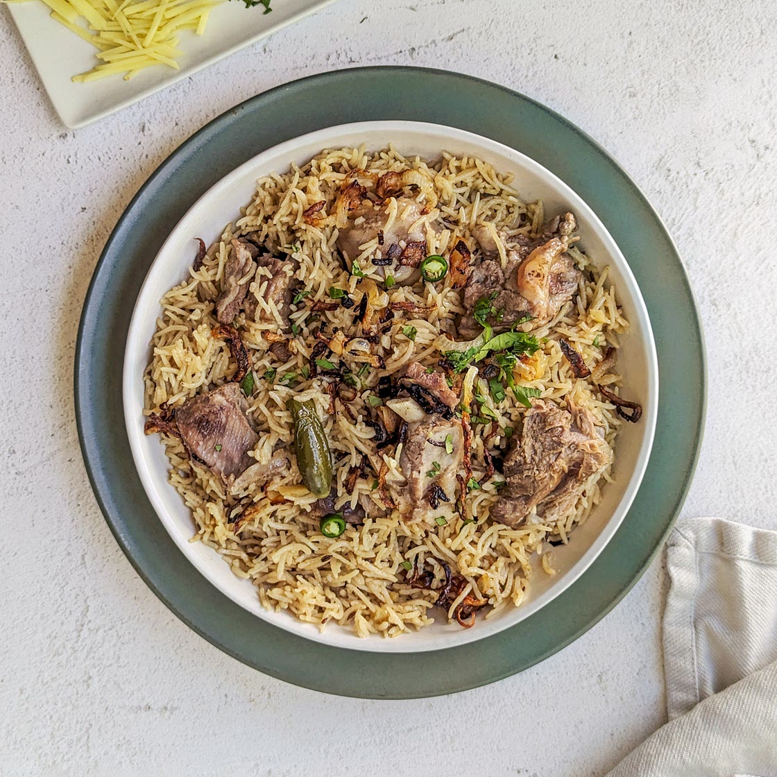 Yakhni Pulao
