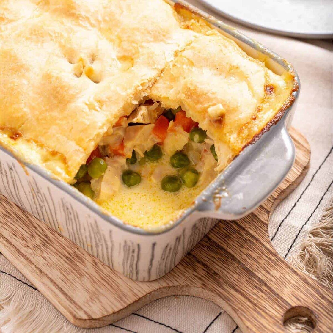 Chicken Pot Pie Casserole