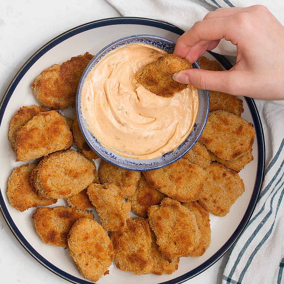 Seitan Chicken Nuggets