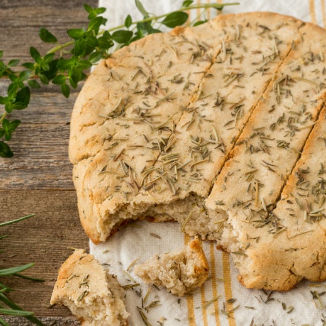 Rosemary and Thyme Focaccia (AIP)