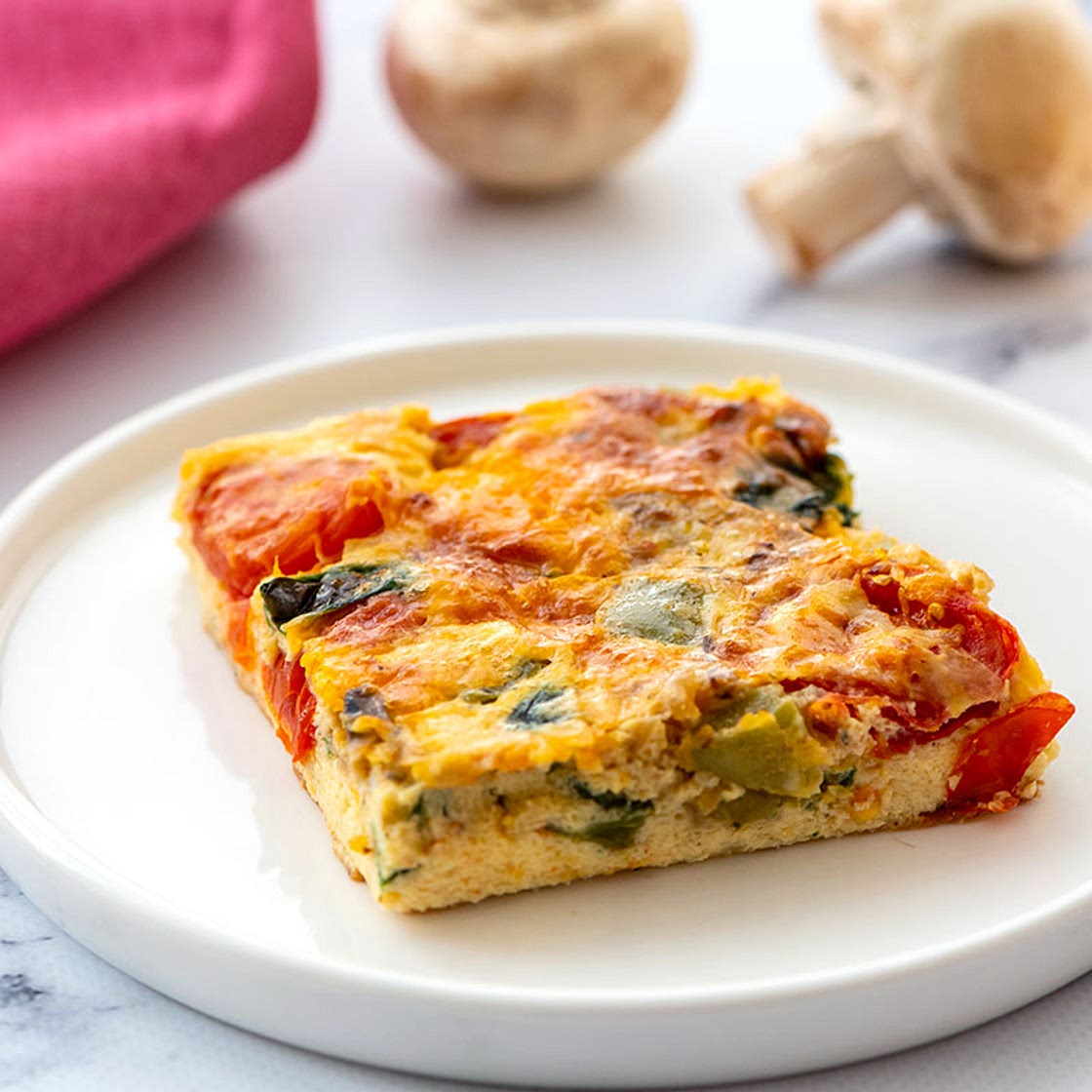Loaded Vegetable Egg Bake Recipe