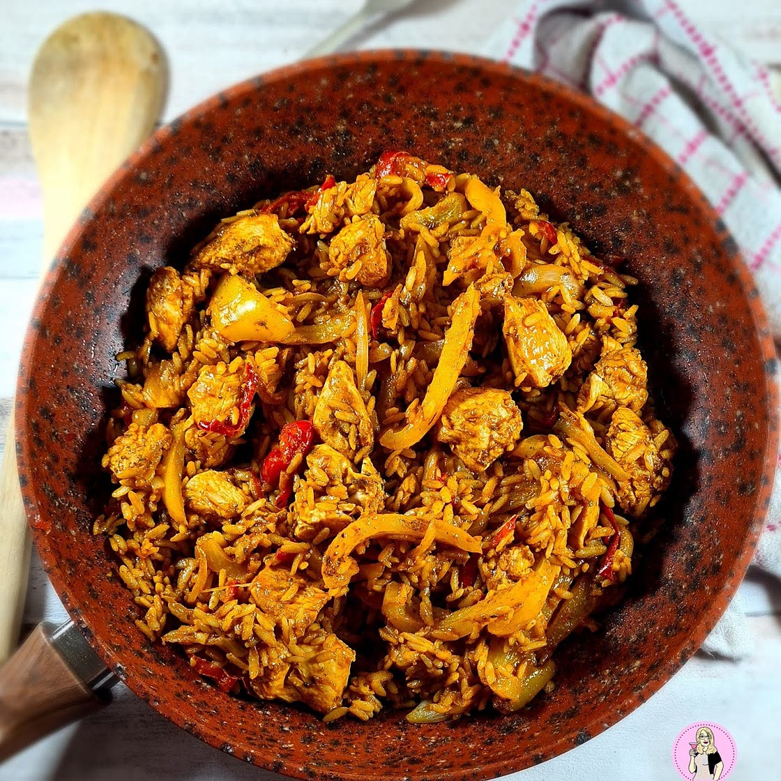 Chicken Tikka Rice Stir-fry Recipe | Slimming Friendly
