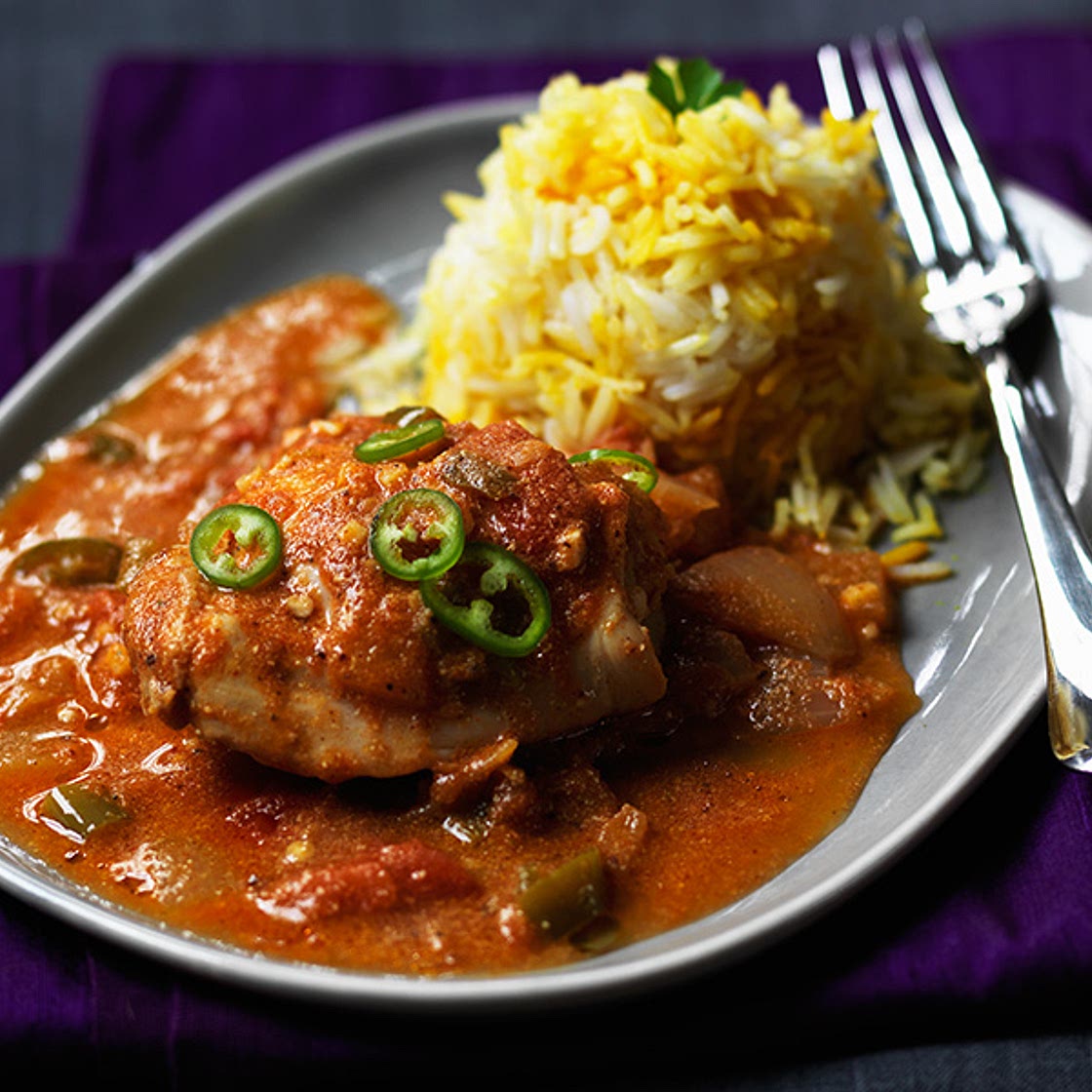 Murgh salun (chicken curry)