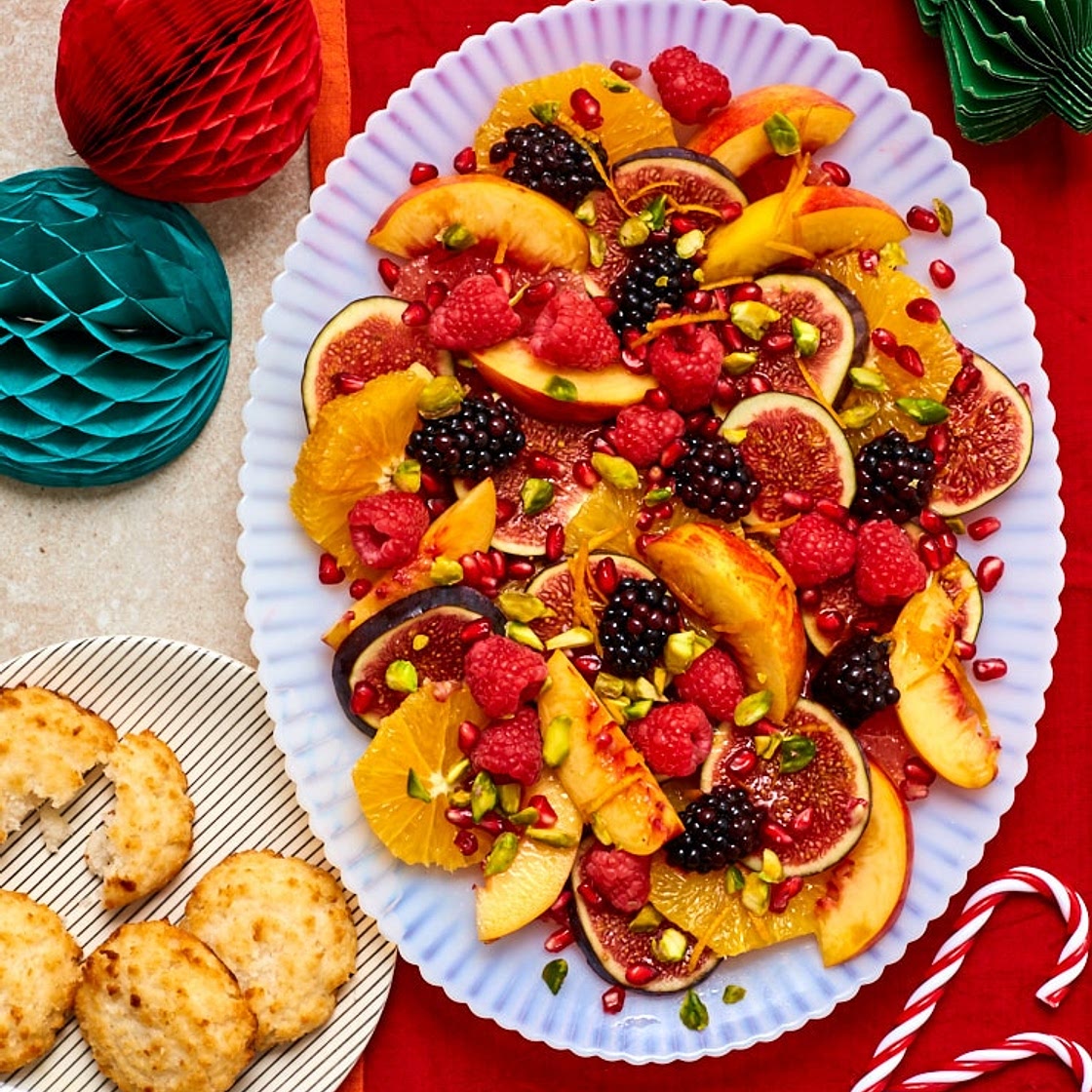 Festive Fruit Salad | Slimming & Weight Watchers Friendly