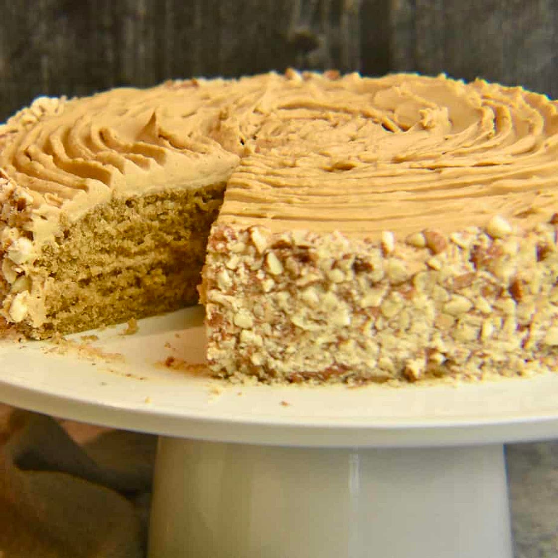 Coffee Cake With Buttercream Icing