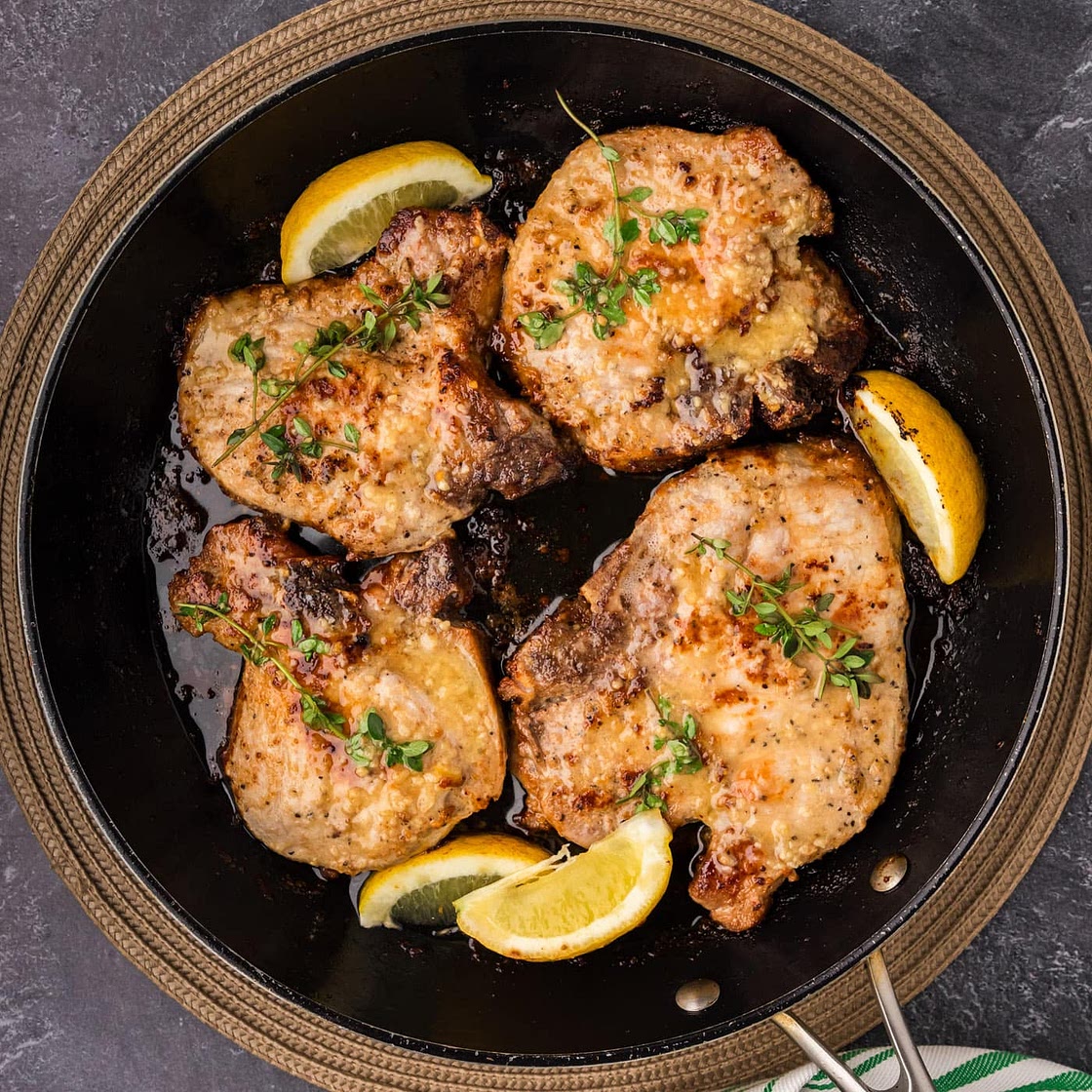 Garlic Butter Pork Chops