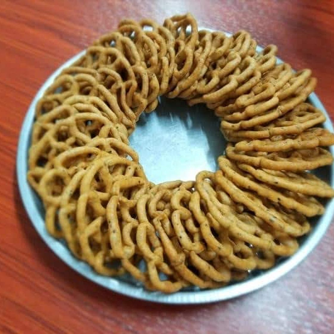 Chinese New Year Sugar Rings with Sesame Seeds