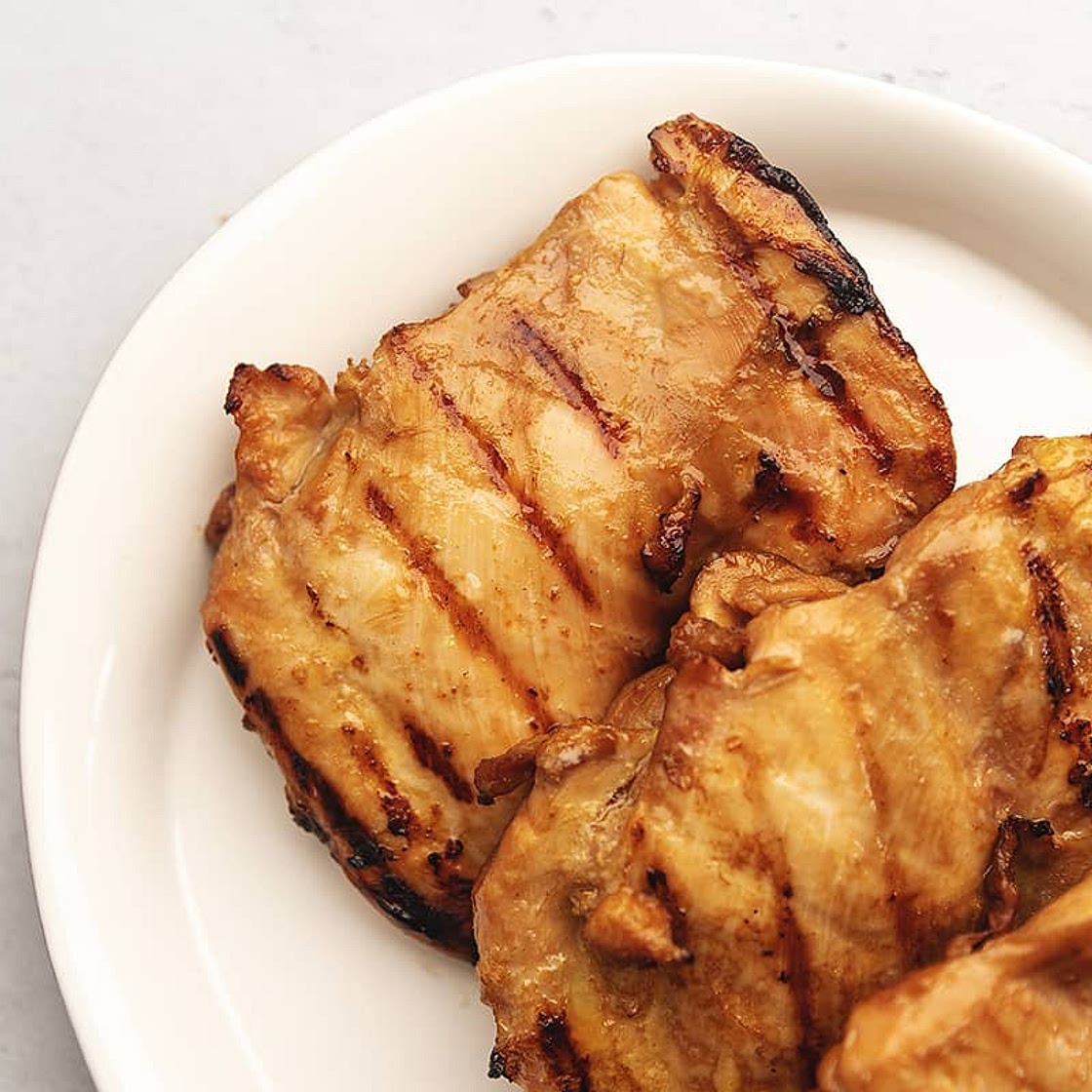 Grilled Teriyaki Chicken Thighs