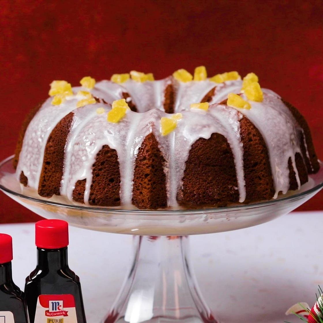Gingerbread Pound Cake Recipe by Tasty