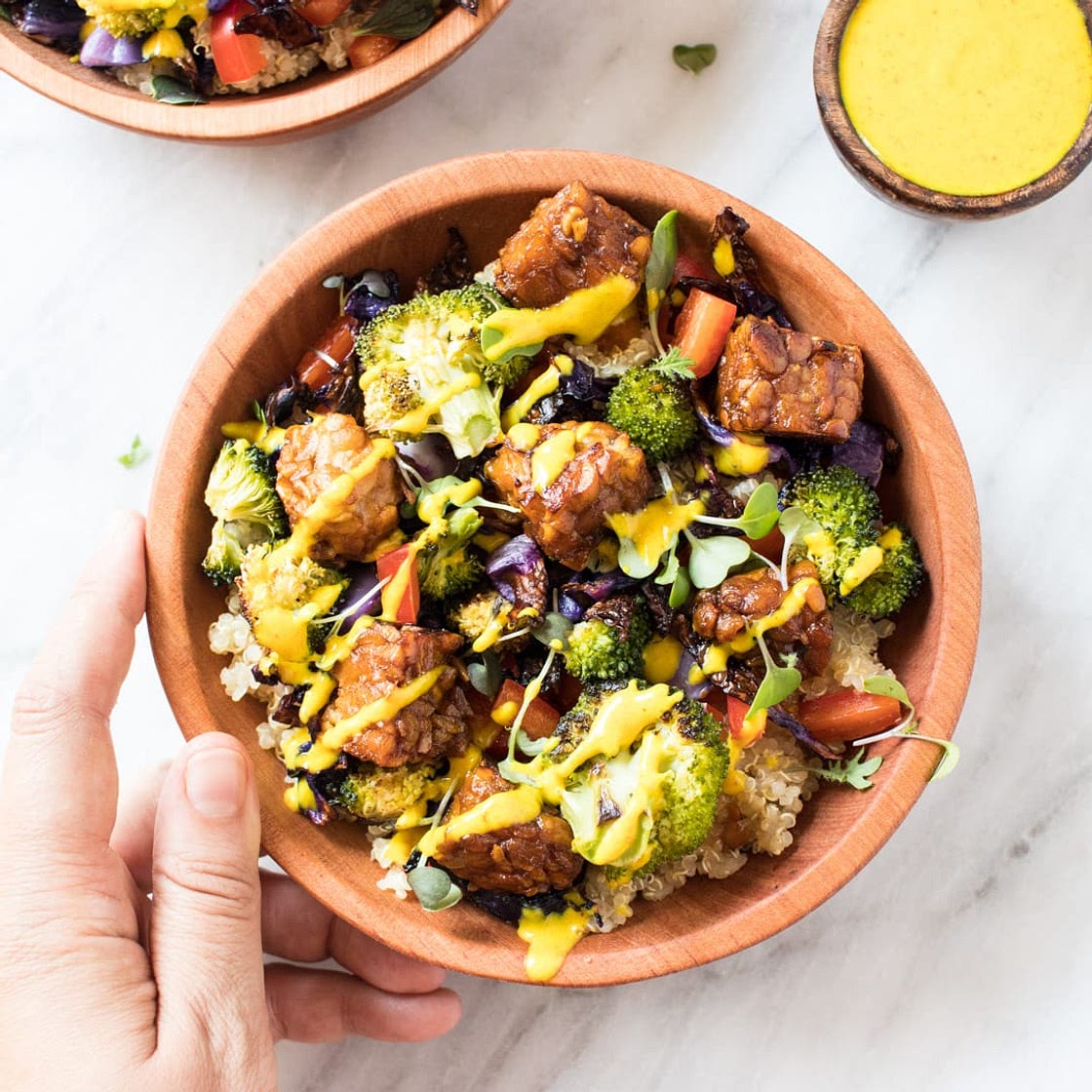 Low FODMAP Rainbow Bliss Bowls