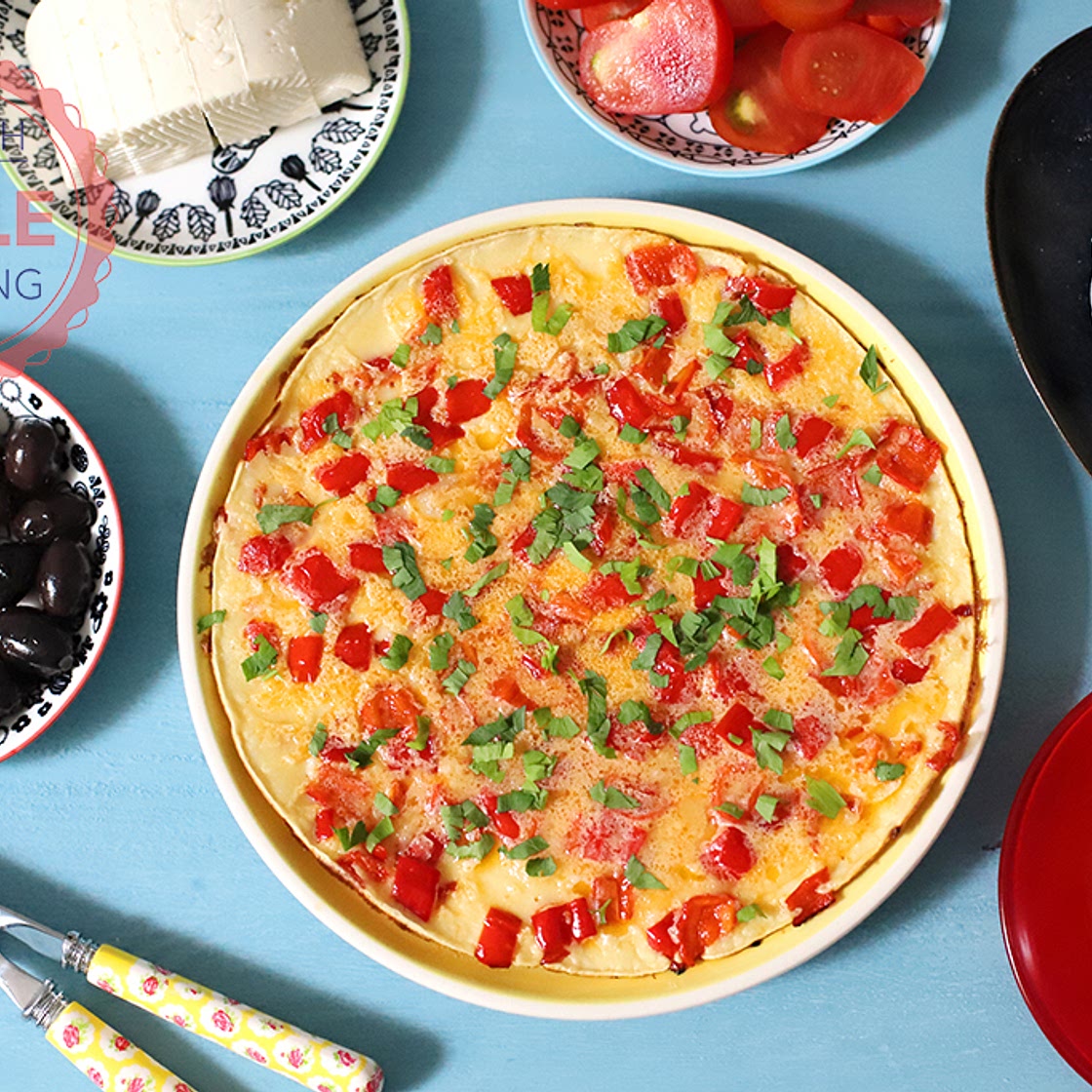Red Pepper Omelette Recipe