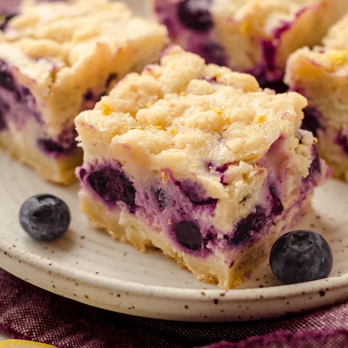Blueberry Lemon Pie Bars