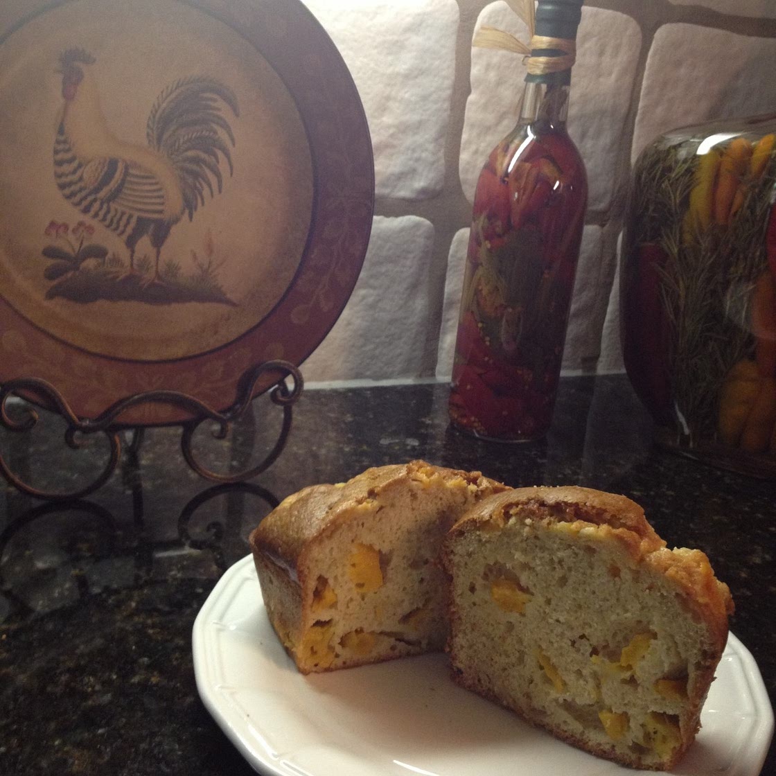 Spiced Peach Bread