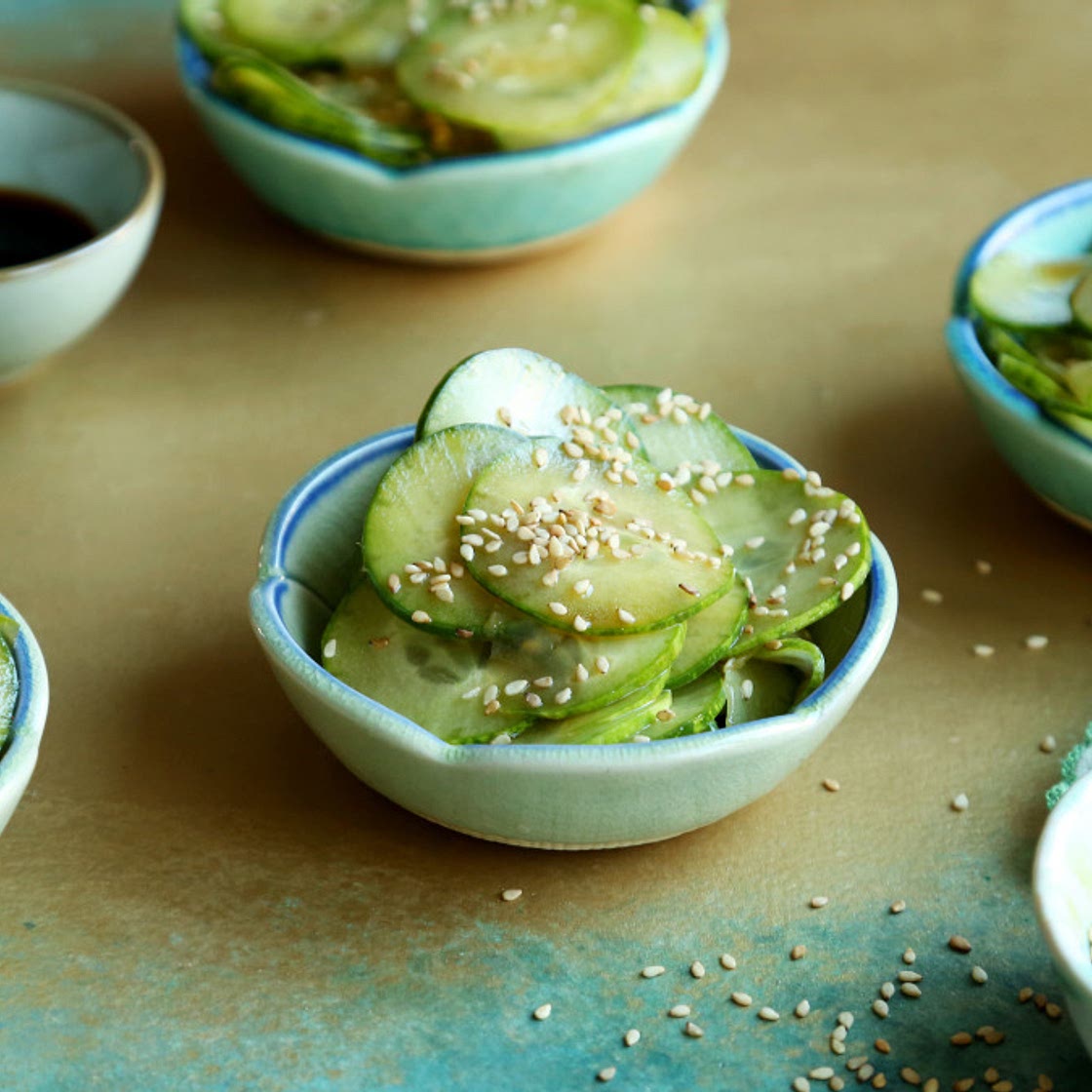 Sesame Japanese Cucumber Salad