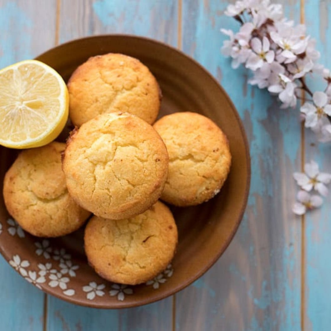 Keto Lemon Cream Cheese Muffins