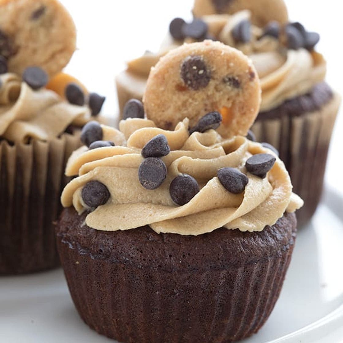 Cookie Dough Cupcakes