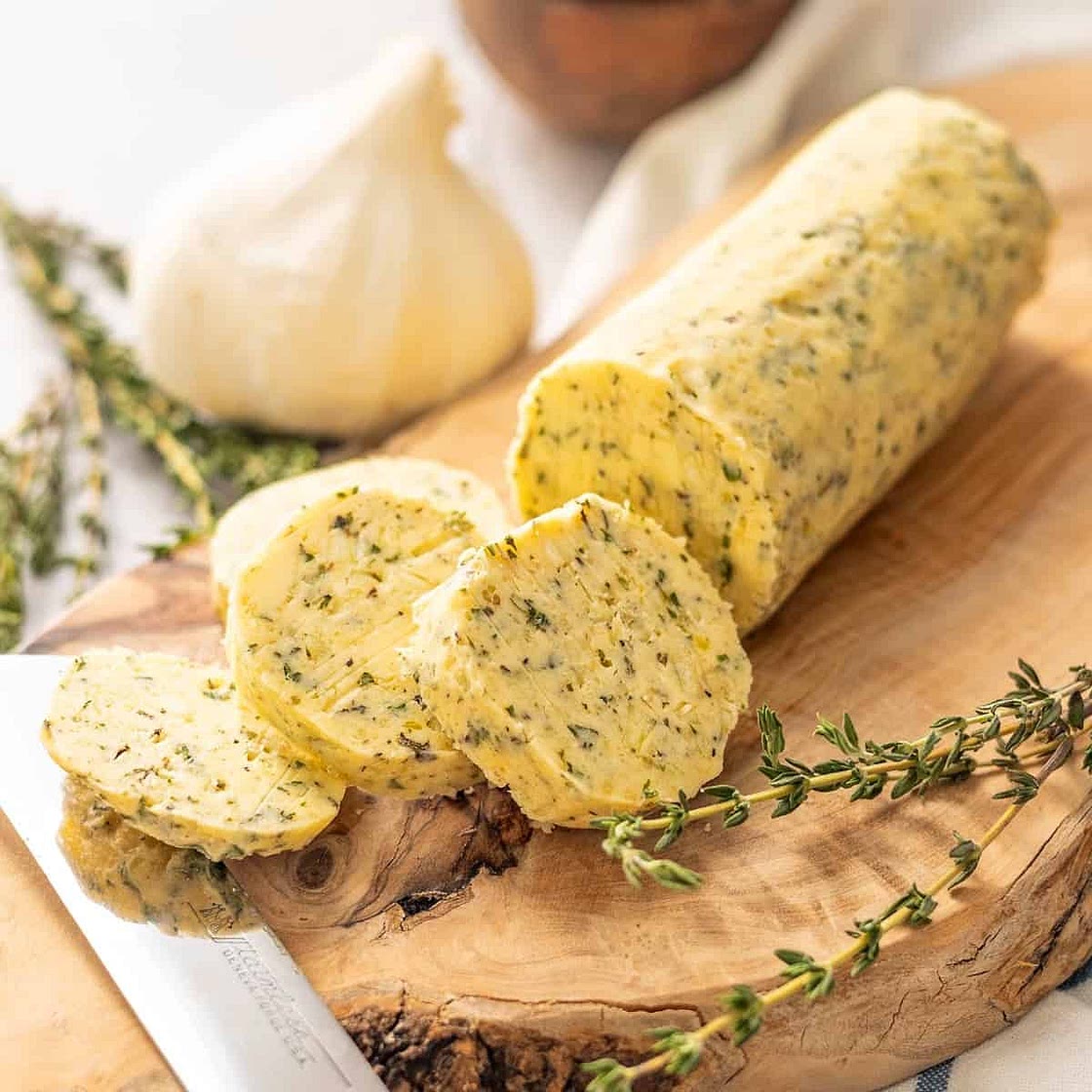 Garlic Parmesan Herb Butter for Steak