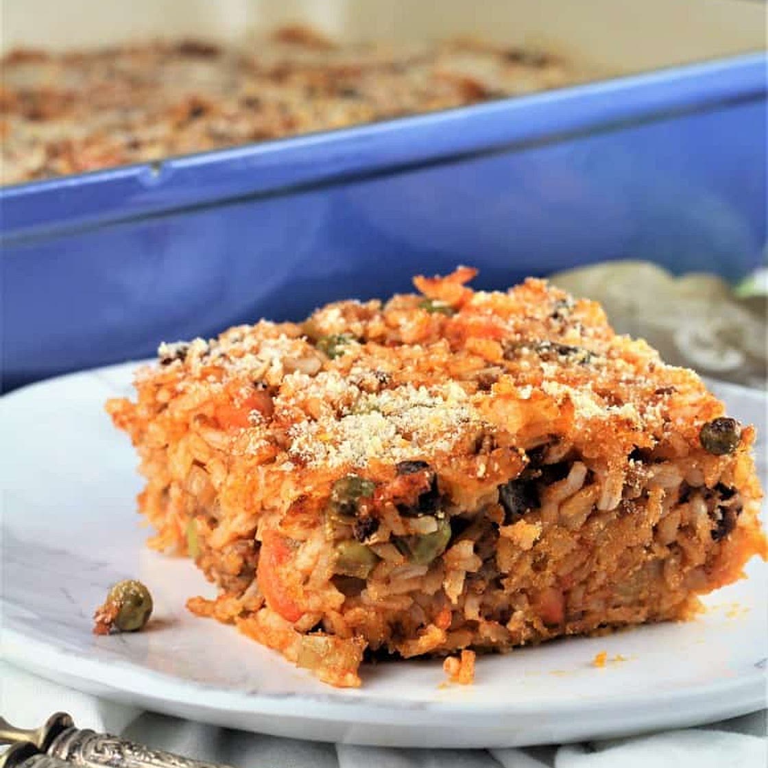 Sicilian Rice Casserole Recipe