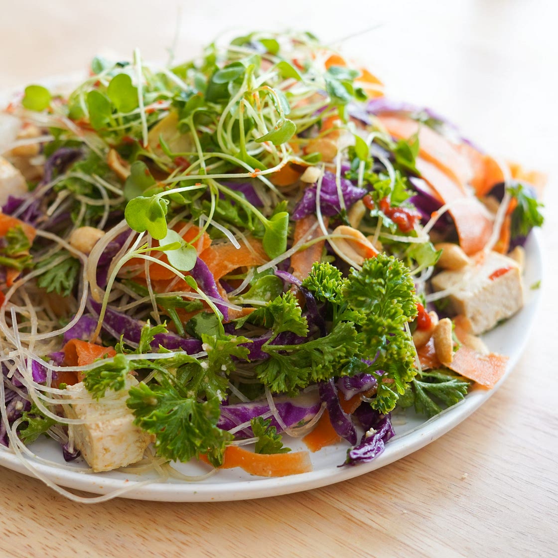 Deconstructed Spring Roll Salad