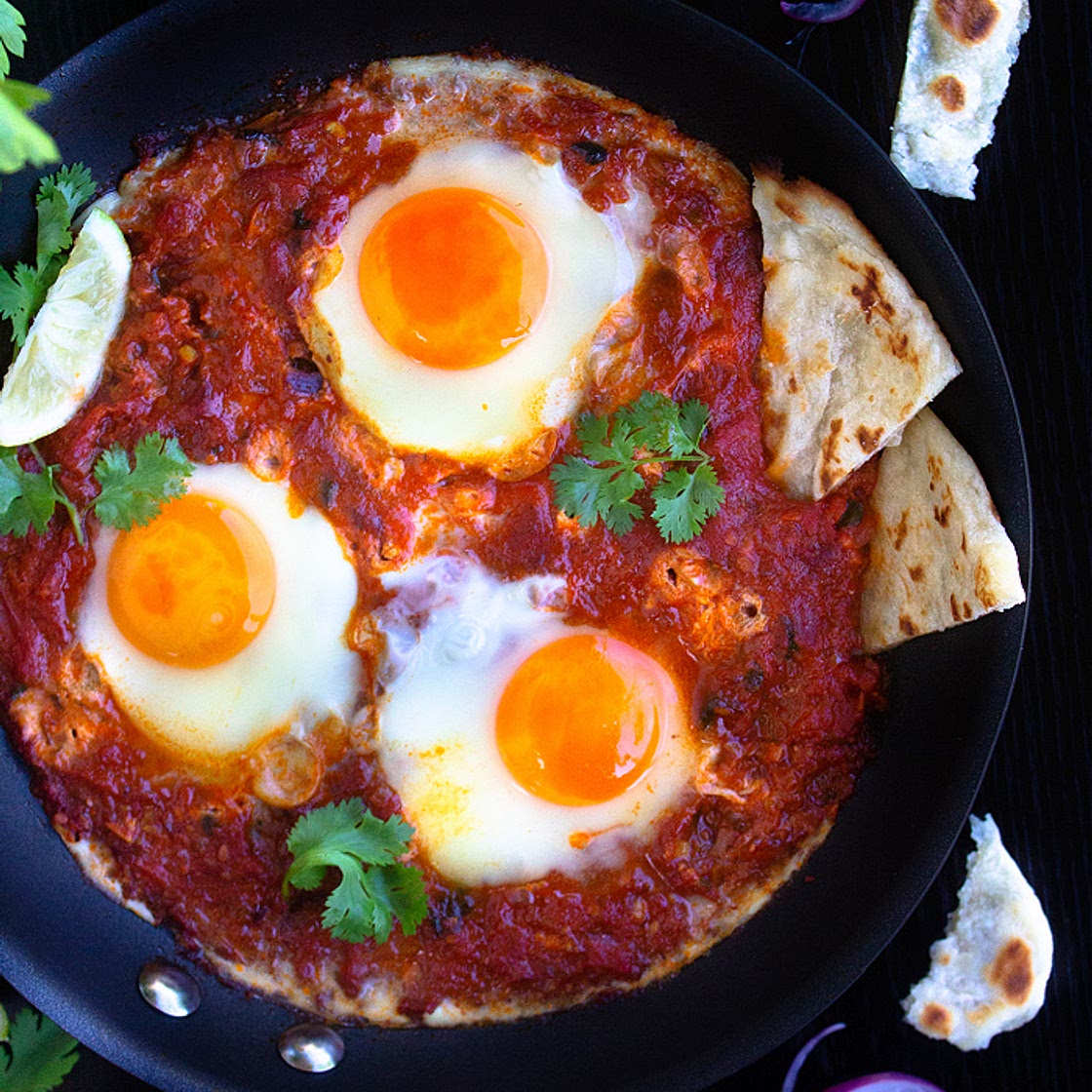 Indian Shakshuka | Tamatar Par Eedu | Video
