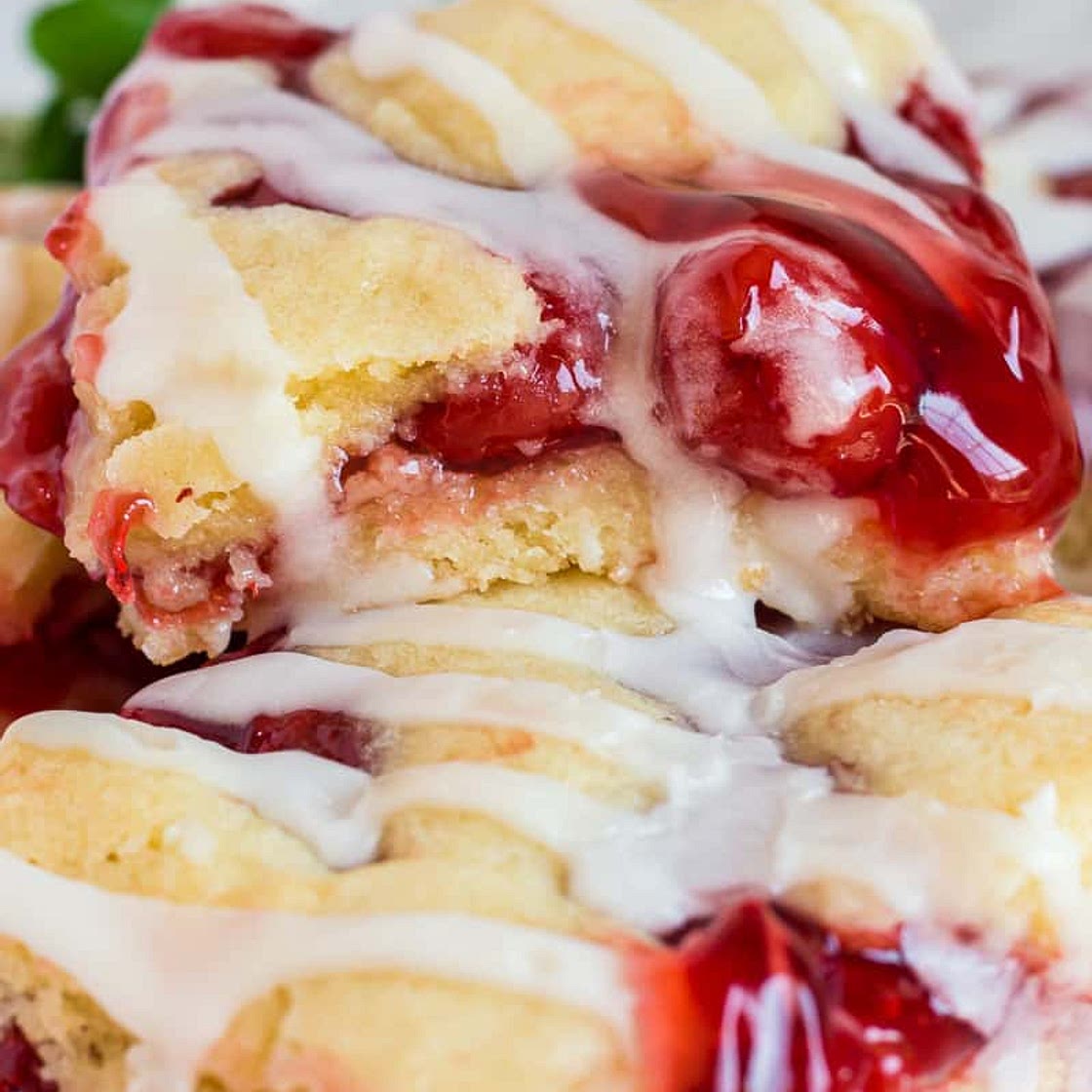 Easy Cherry Pie Bars for a Crowd