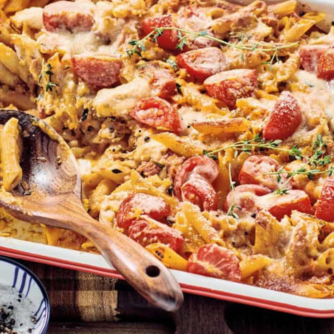 Gemüse-Hähnchen-Auflauf