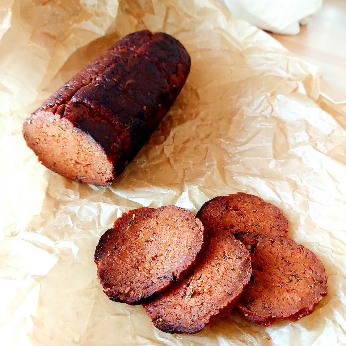 Easy Vegan Pepperoni