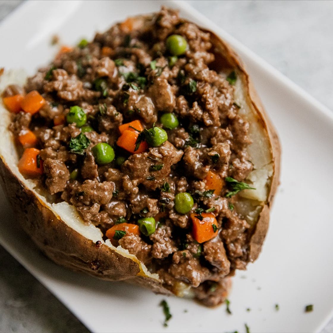 Shepherd's Pie Baked Potato