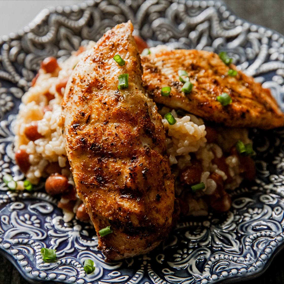Grilled Blackened Chicken Breast