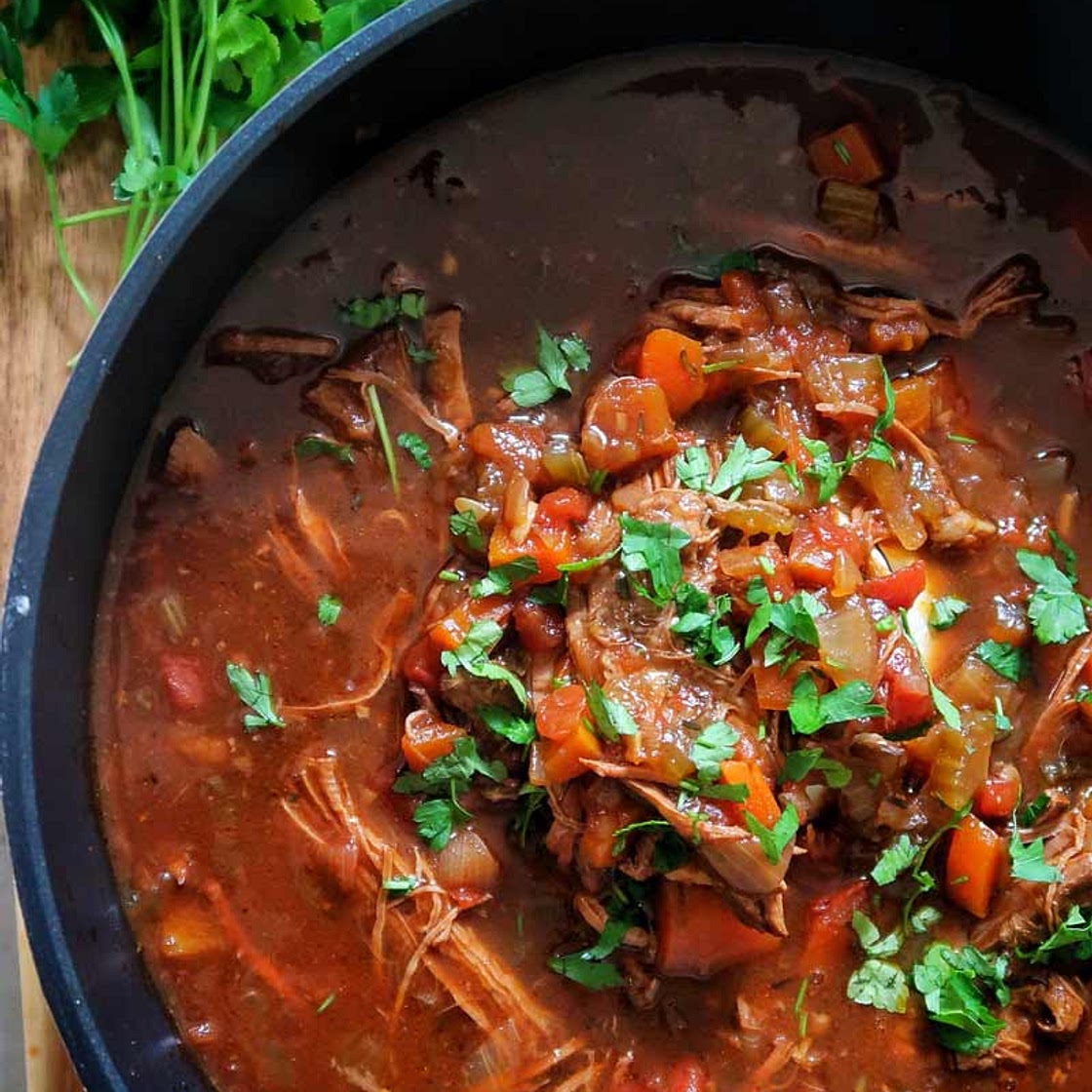 Fall-apart slow-cooker beef brisket and ale casserole