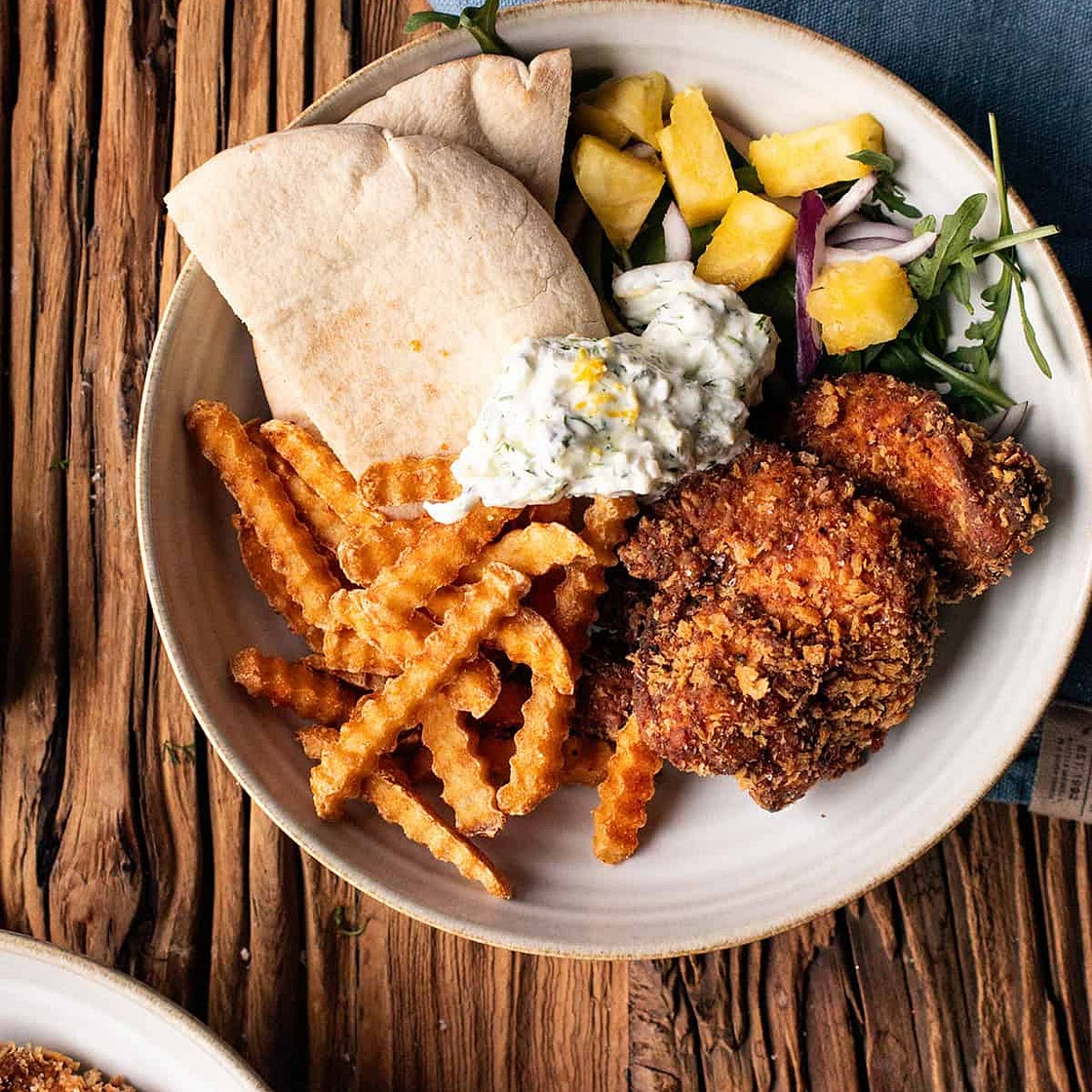 Crispy Cajun Chicken with Panko Breading