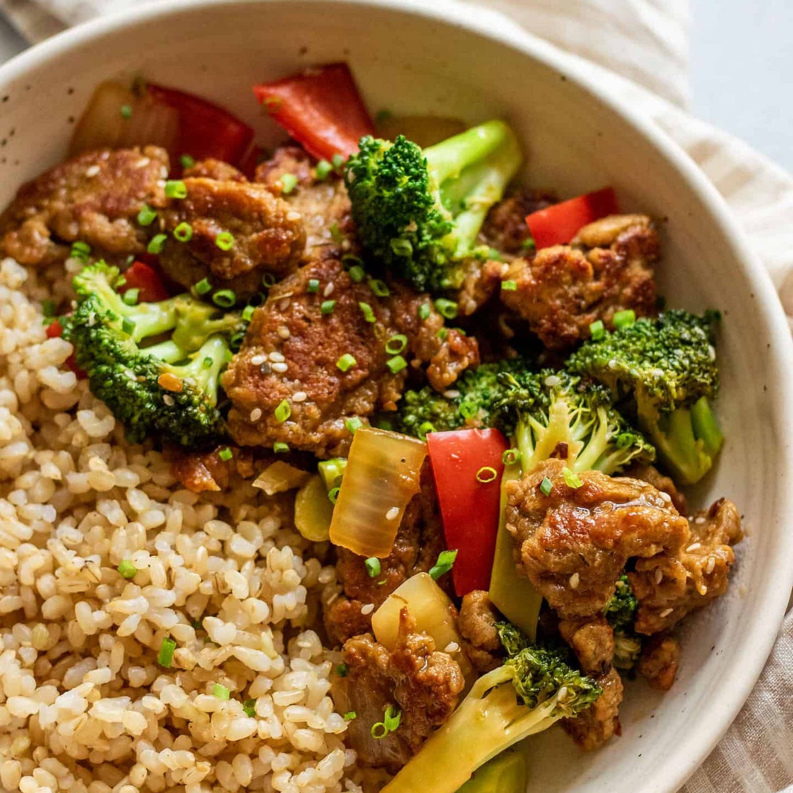 Easy Homemade Seitan Stir-Fry