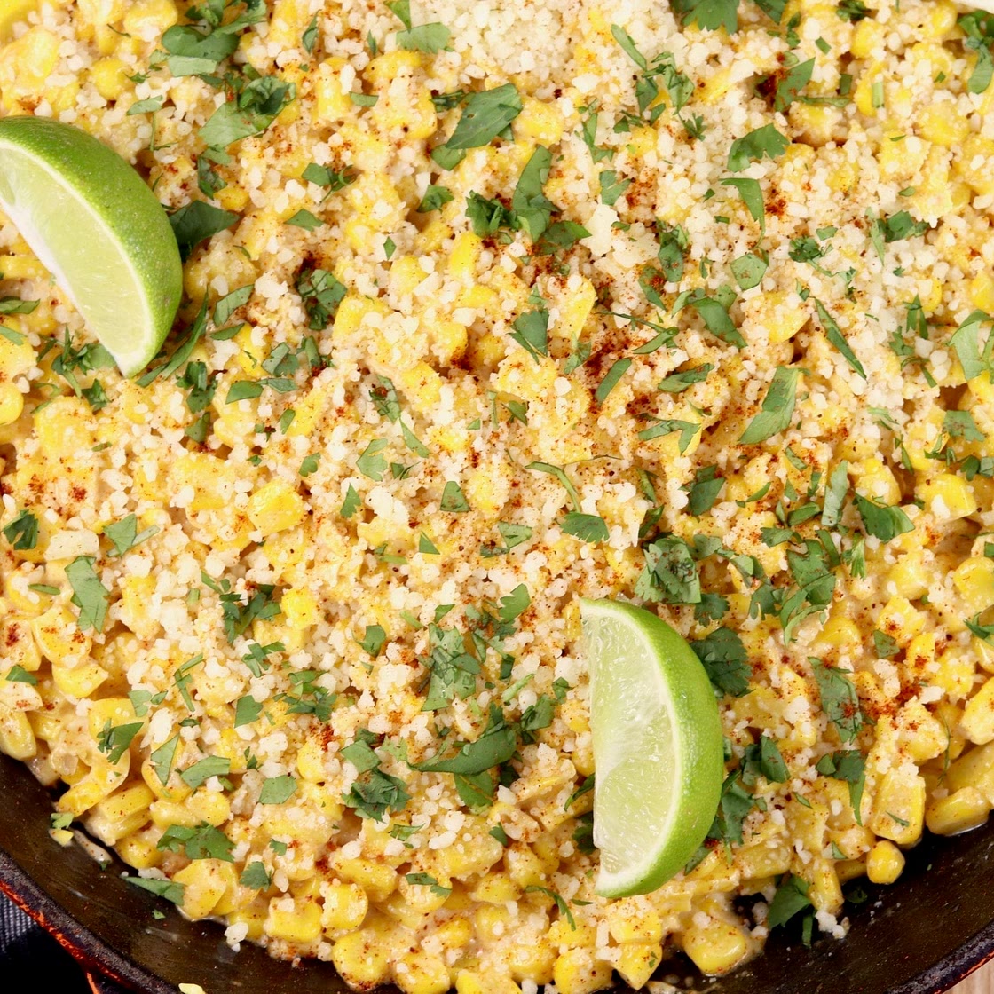Skillet Mexican Street Corn