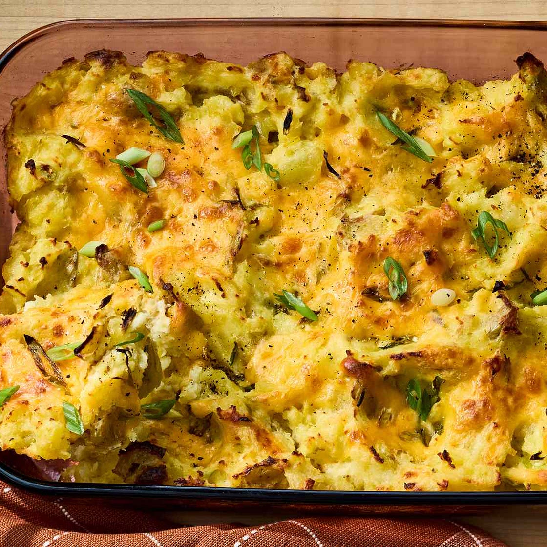 Garlic Mashed Potato Casserole