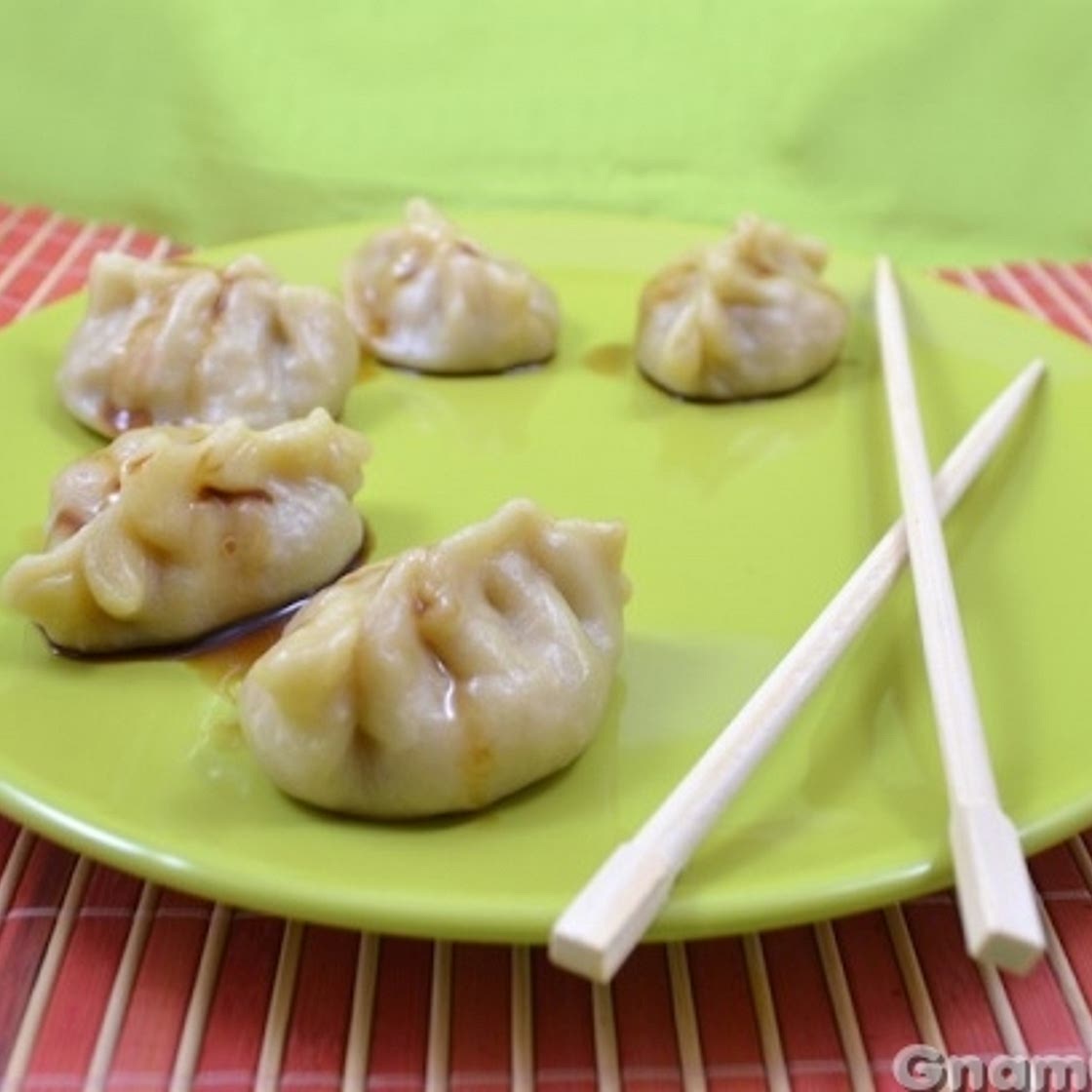 Ravioli cinesi ai gamberi