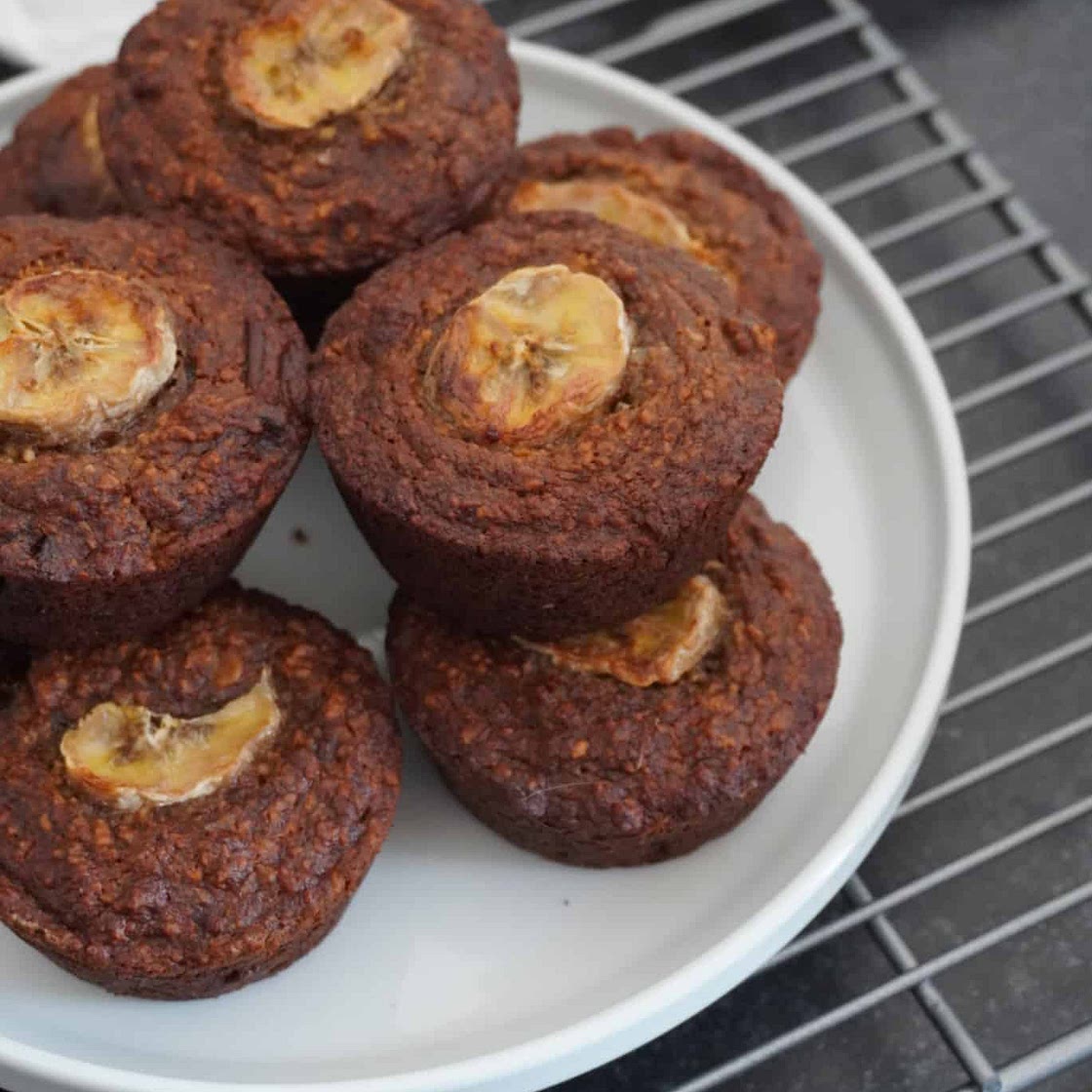 Banana Bread Muffins (Vegan, Gluten Free, Dairy Free)
