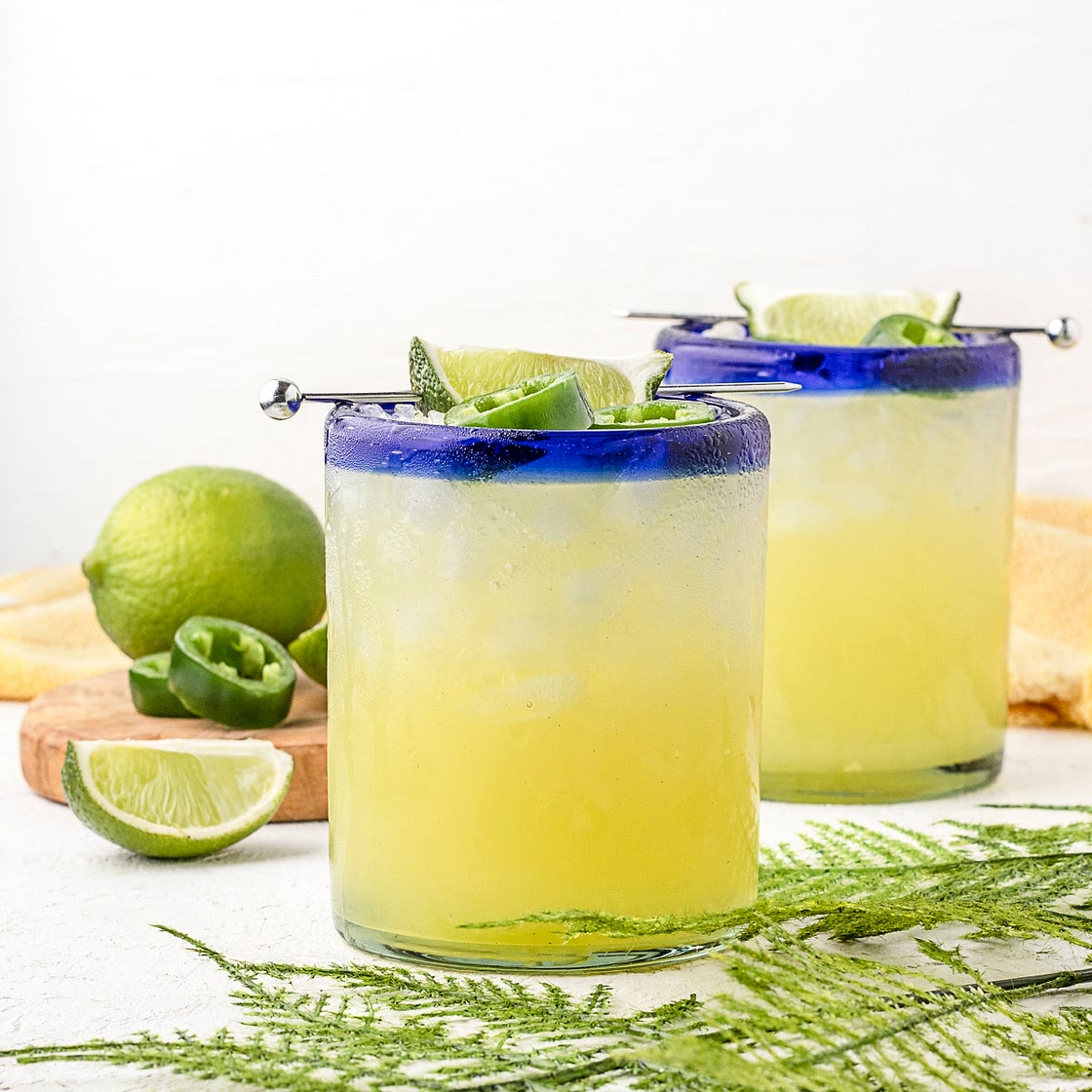 Spicy Jalapeno Margarita Mocktail