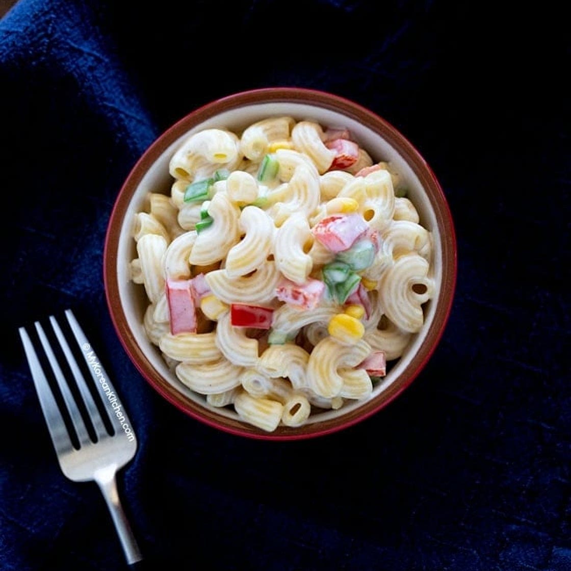 Korean Macaroni Salad