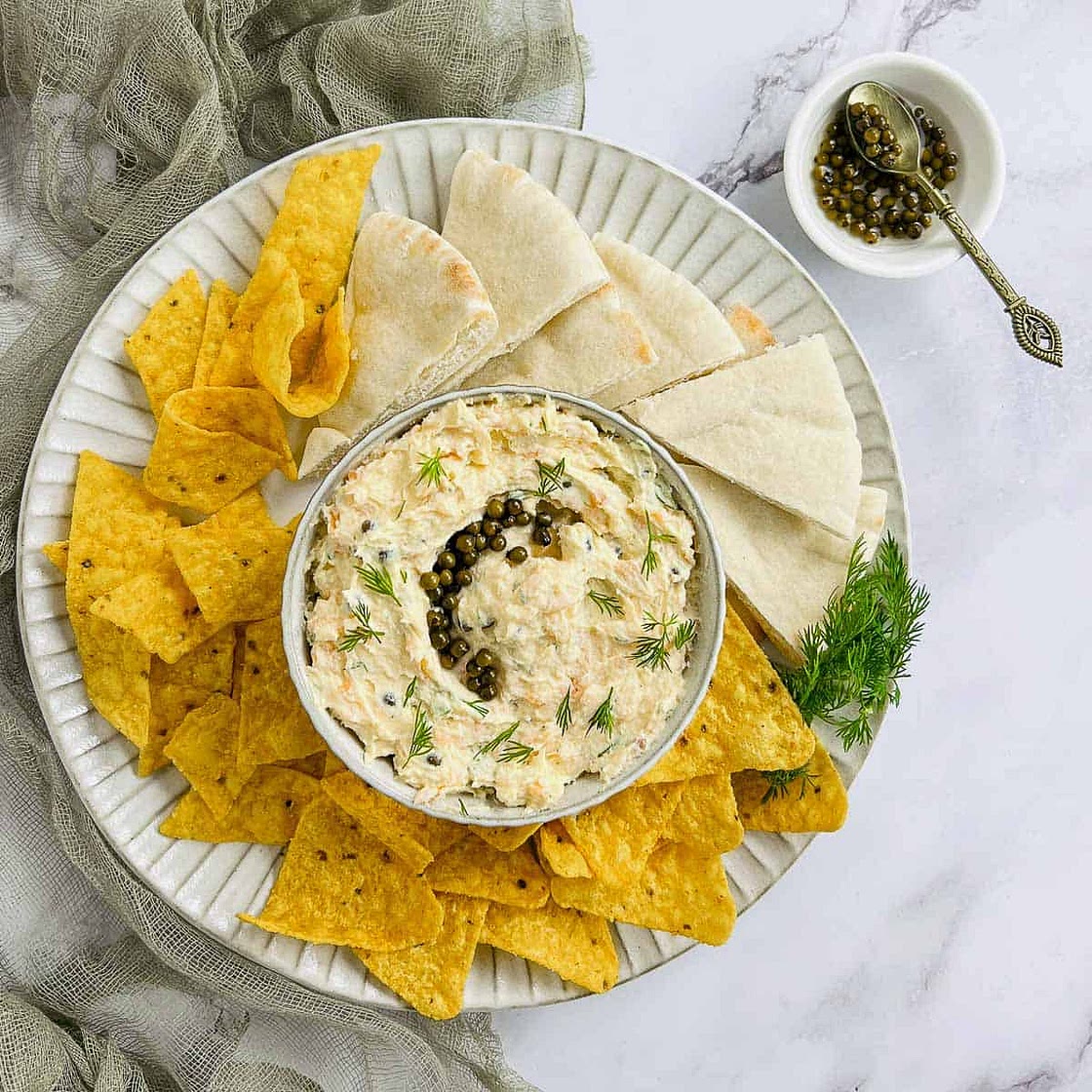 Smoked Salmon Egg Dip