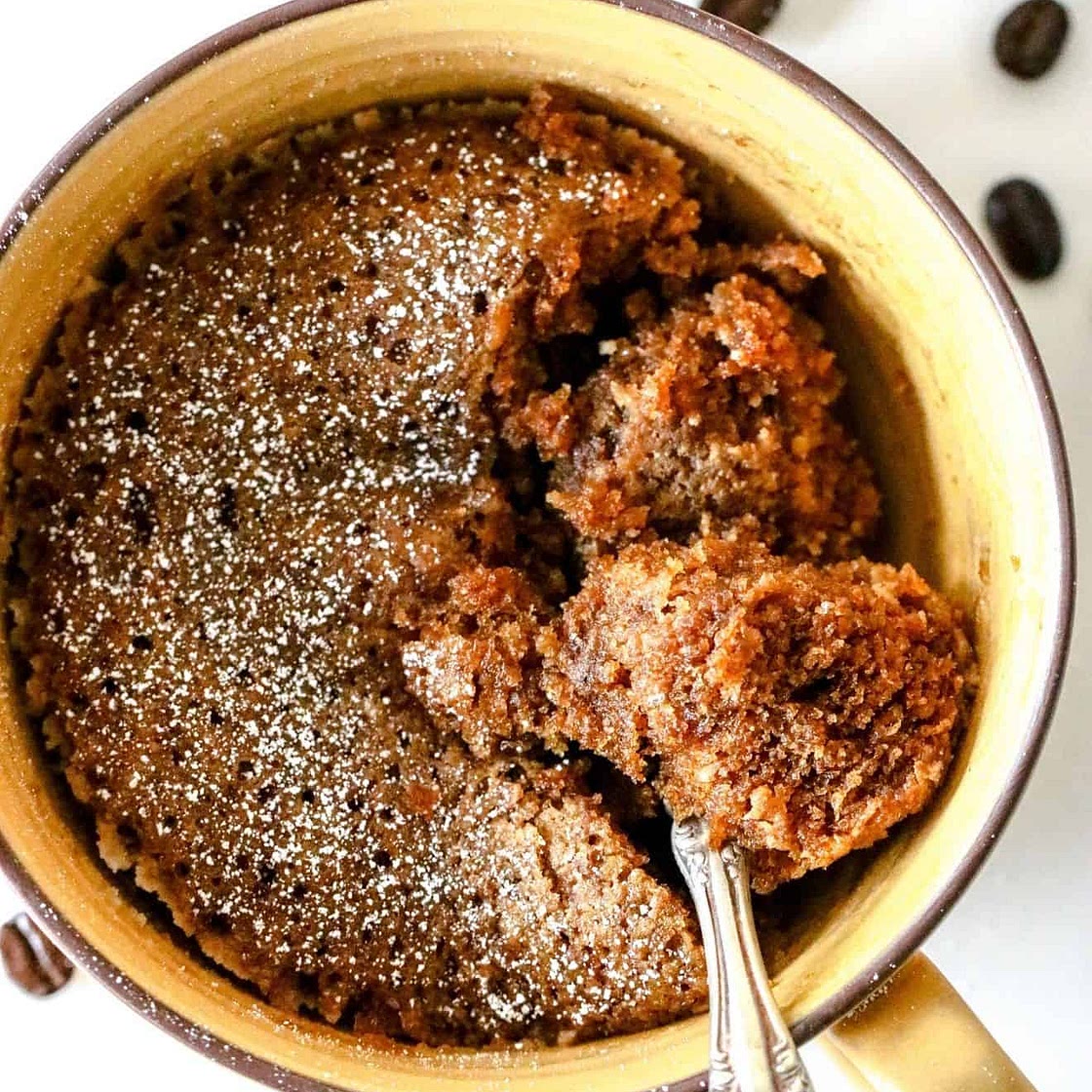 Cappuccino Cake in a Mug